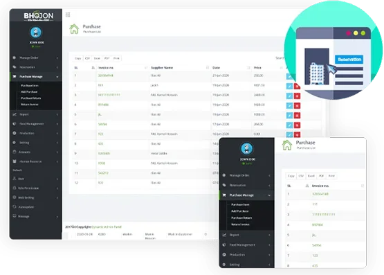 Table Reservation Restaurant Management Software